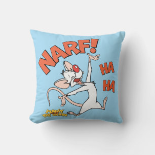 Pinky och hjärnan Pinky "Narf!" Kudde