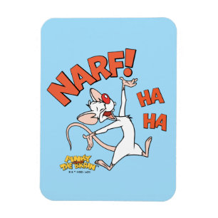 Pinky och hjärnan Pinky "Narf!" Magnet