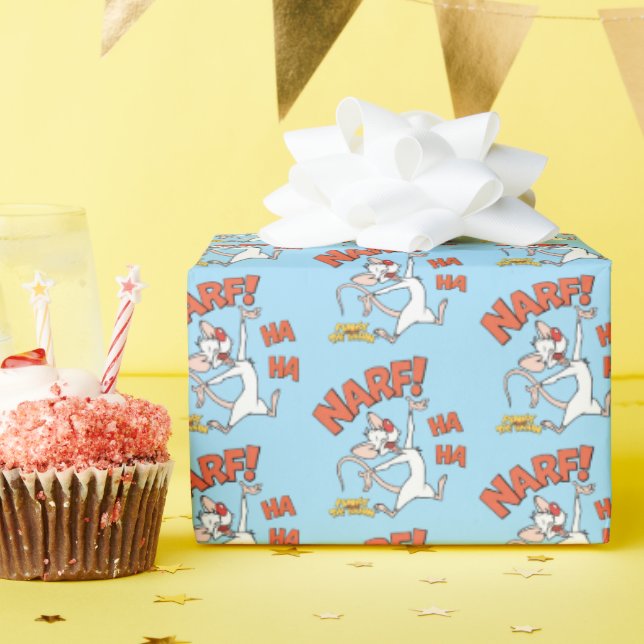 Pinky och hjärnan | Pinky "Narf!" Presentpapper (Födelsedagsfest)