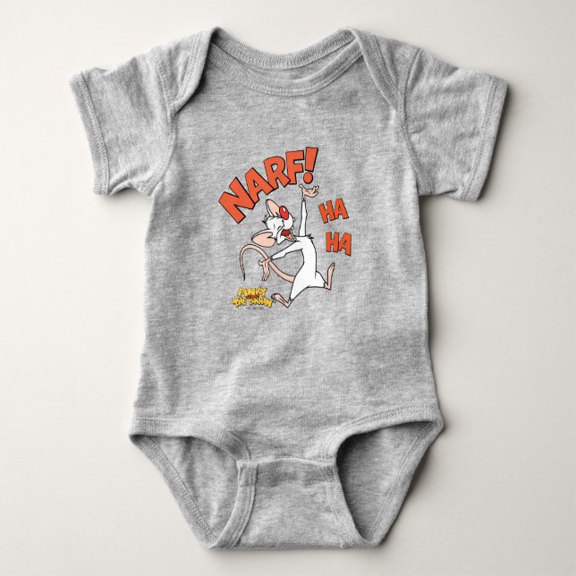 Pinky och hjärnan | Pinky "Narf!" T Shirt (Framsida)
