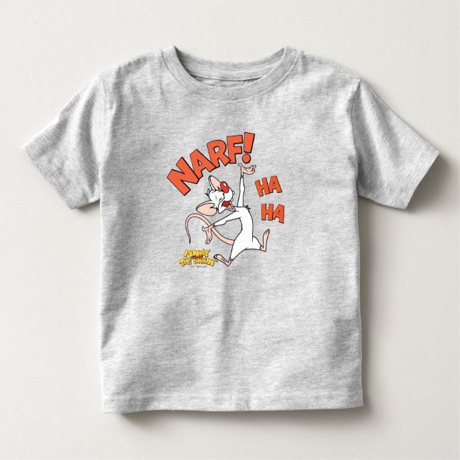 Pinky och hjärnan | Pinky "Narf!" T Shirt (Framsida)