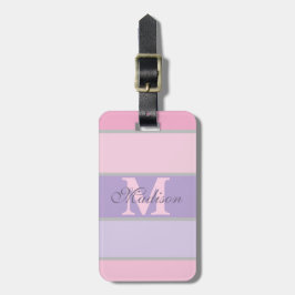 Pinky och lila pastel iPhone/iPad-fall Bagagebricka