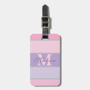 Pinky och lila pastel iPhone/iPad-fall Bagagebricka