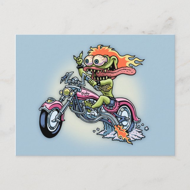 Pinky Paso Robles Vykort (Framsida)