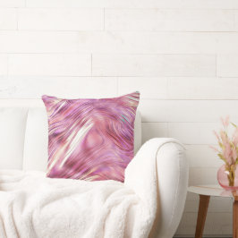 Pinky Pink Pärl Rosa Guld Glam Kudde