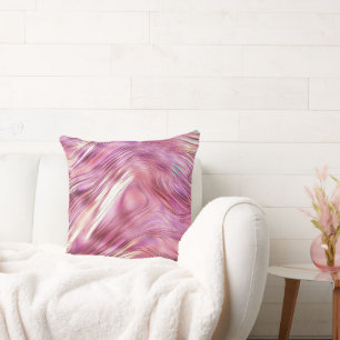Pinky Pink Pärl Rosa Guld Glam Kudde
