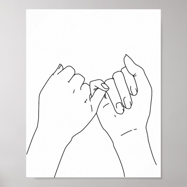 Pinky Promise Poster (Framsidan)