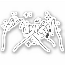 Pinky Promise Sticker Klistermärken