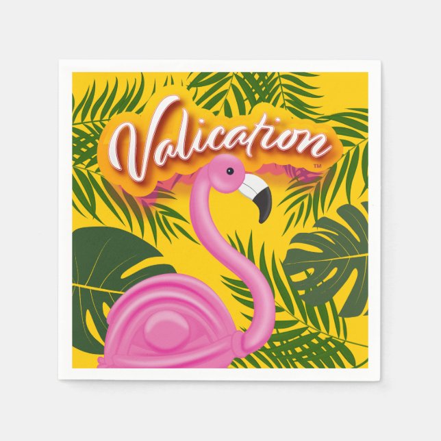 Pinky Validation Vacation Pappersservett (Framsidan)