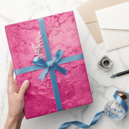 Pinkyktig Glam Chic Rosa Födelsedag Presentpapper