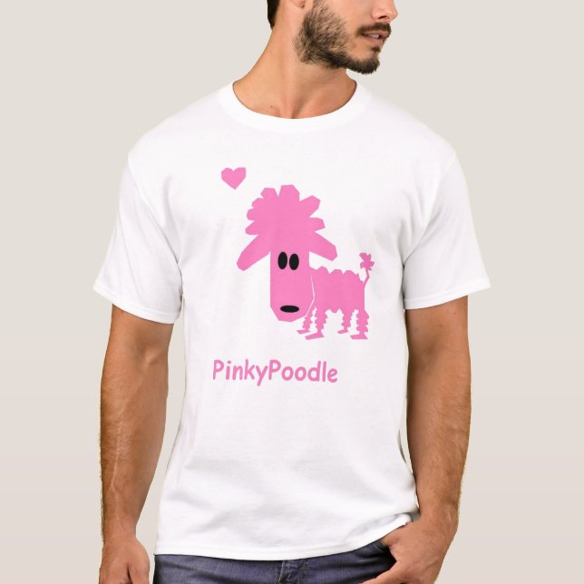 PinkyPoodle Tee Shirt (Framsida)
