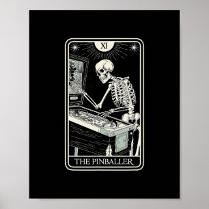 Pinller Tarot-kortet  Poster