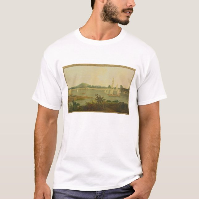 Pinnaceseglingen besegrar Ganges det förgångna Tee Shirt (Framsida)