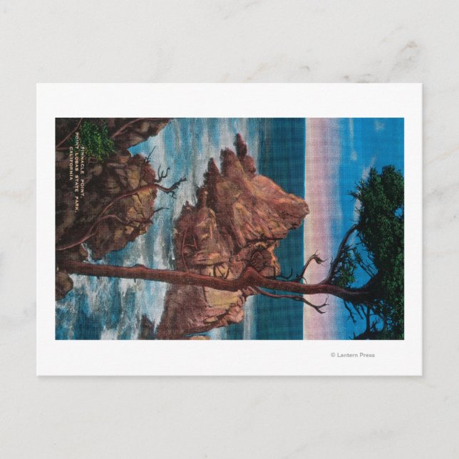 Pinnacle Point, Point Lobas State Park Vykort (Framsida)