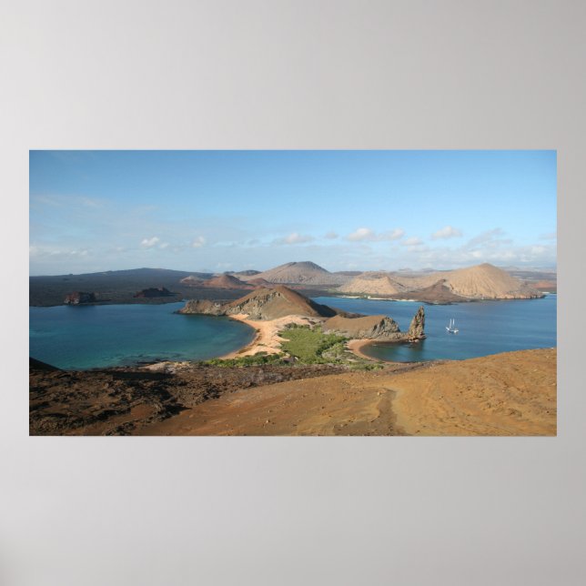 Pinnacle Sten, Galapagos Poster (Framsidan)