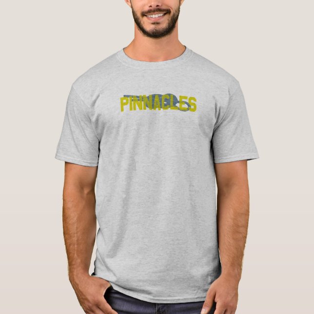 Pinnacles Figur 8 klimat T Shirt (Framsida)