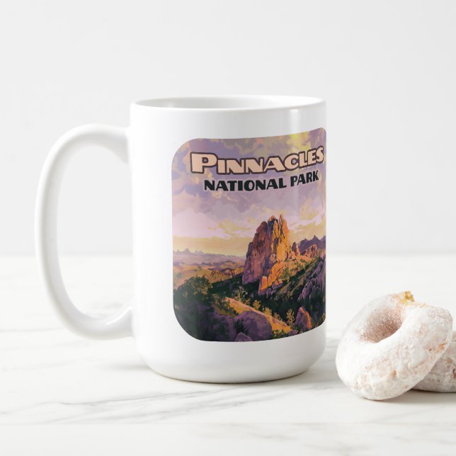 Pinnacles National Park Buttes California Kaffemugg (Med munk)