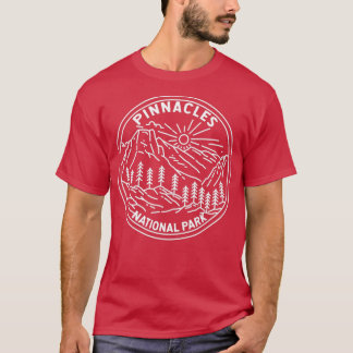 Pinnacles National Park California Monoline T Shirt