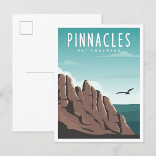 Pinnacles National Park California Travel Vykort
