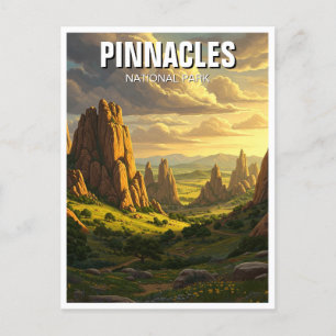 Pinnacles National Park California Travel Vykort