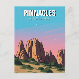 Pinnacles National Park California Travel Vykort