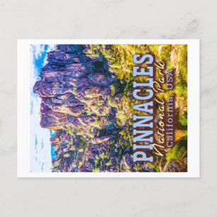 PINNACLES NATIONAL PARK - CALIFORNIA United STATER Vykort