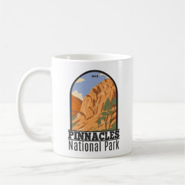 Pinnacles National Park California Vintage Kaffemugg