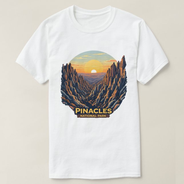 Pinnacles National Park - Kalifornien T Shirt (Design framsida)