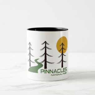 Pinnacles National Park Trail Två-Tonad Mugg