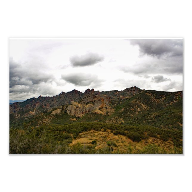 Pinnacles nationalpark  fototryck (Framsidan)
