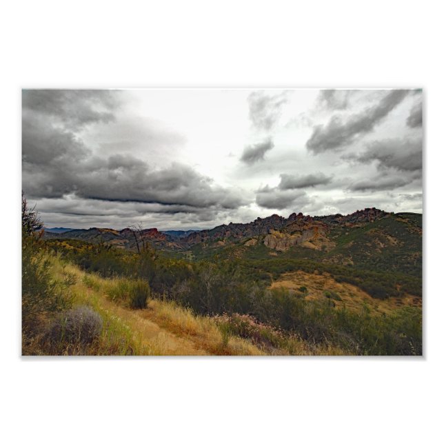 Pinnacles nationalpark fototryck (Framsidan)