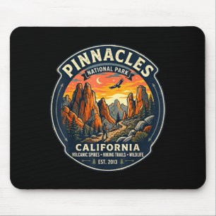 Pinnacles nationalpark Kalifornien retro vandring Musmatta