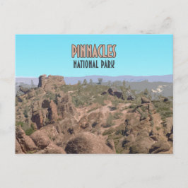 Pinnacles nationalpark Kalifornien Vykort