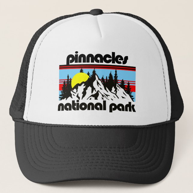 Pinnacles nationalpark keps (Framsida)