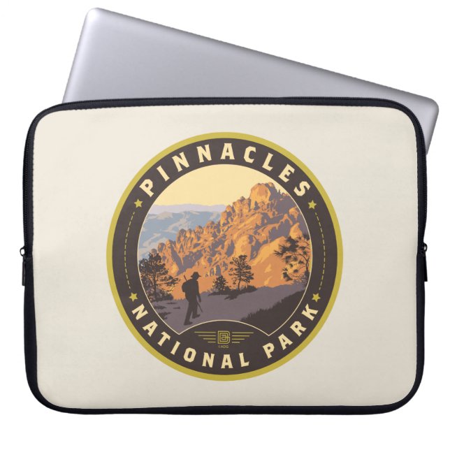 Pinnacles nationalpark laptop fodral (Framsidan)