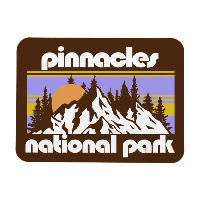 Pinnacles nationalpark magnet (Horisontell)