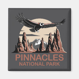 Pinnacles nationalpark magnet