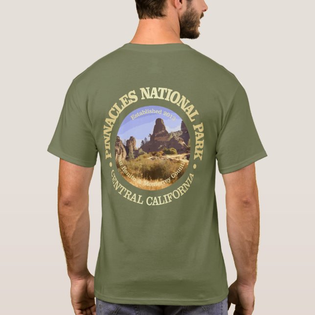 Pinnacles nationalpark (NP2) T Shirt (Baksida)