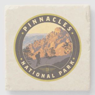 Pinnacles nationalpark stenunderlägg