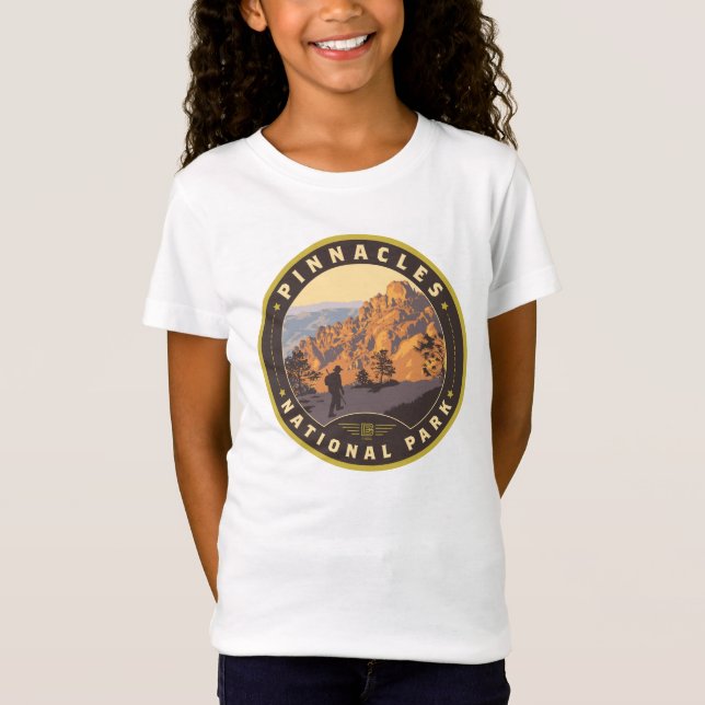 Pinnacles nationalpark t shirt (Framsida)