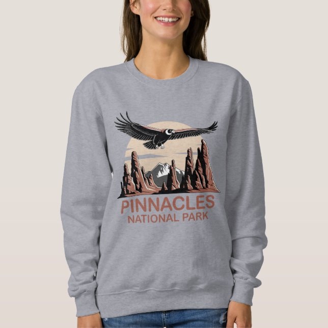 Pinnacles nationalpark t shirt (Framsida)