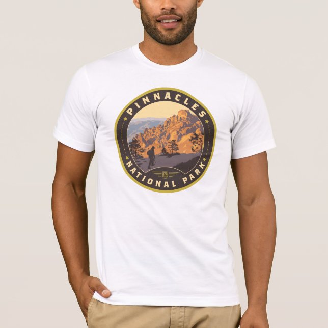 Pinnacles nationalpark t shirt (Framsida)