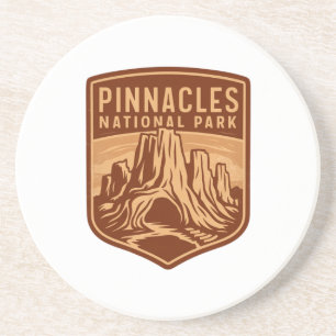 Pinnacles nationalpark Travel Emblem Underlägg