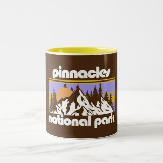 Pinnacles nationalpark Två-Tonad mugg