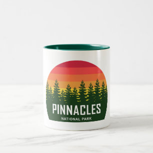 Pinnacles nationalpark Två-Tonad mugg