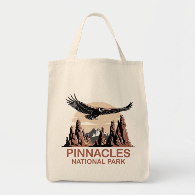Pinnacles nationalpark tygkasse (Framsidan)
