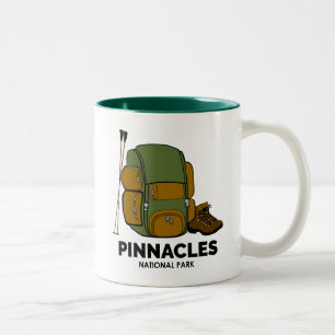 Pinnacles nationalparksryggsäck Två-Tonad mugg