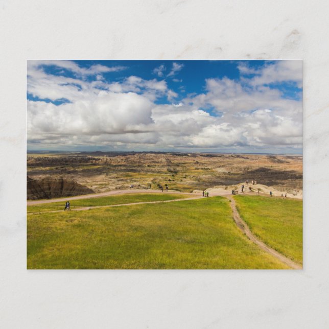 Pinnacles Overlook, Badlands nationalpark, SD Vykort (Framsida)