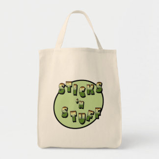 Pinnar och sakertoto tygkasse