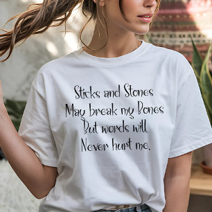 Pinnar och stenar  t shirt